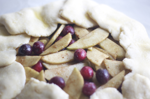 cranberry apple gallette 3