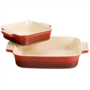 Le Creuset Baking Dish - Love Le Creuset! Bake in them, roast chicken in them. Also, so easy to clean and they make best gifts! You will never use any other again!