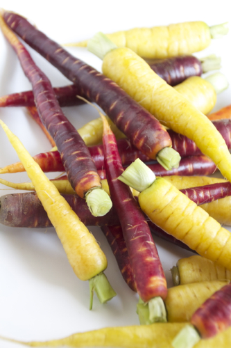 honey roasted heirloom carrots 2