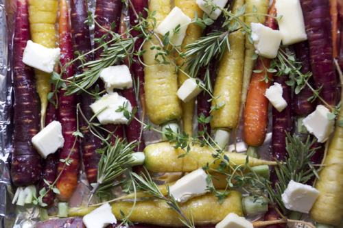 honey roasted heirloom carrots 5