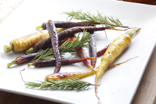 honey roasted heirloom carrots 9