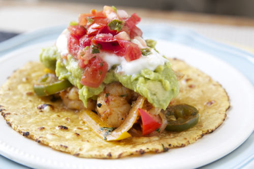 Summer Shrimp Fajita 6