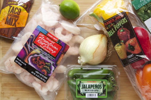 Summer Shrimp Fajita