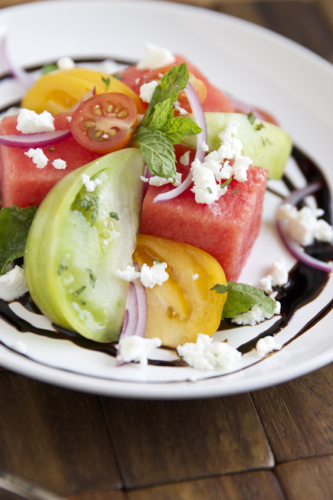 Watermelon Tomato salad 3