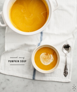 coconut curry pumpkin soup